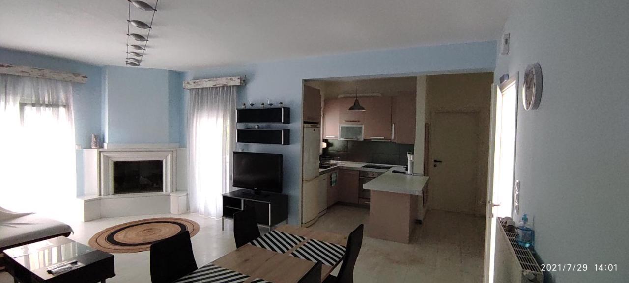 Epavlis Apartment Nea Peramos  Ngoại thất bức ảnh